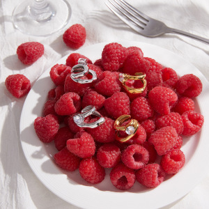 Boucles D'Oreilles Manchette Pour Femmes, Forme Simple, En Acier Inoxydable, Étanches, Couleur Or, Avec Zircon. h5 Image2