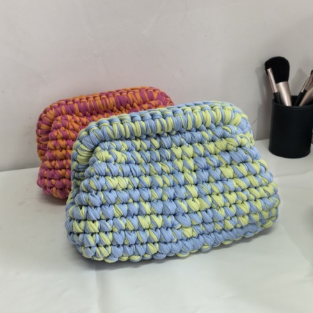 Pochettes pour femmes en polyester tissé multicolore de style décontracté