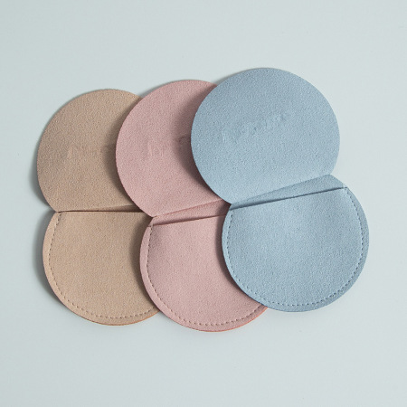 Sacs à bijoux en tissu uni couleur unie de la série Simple