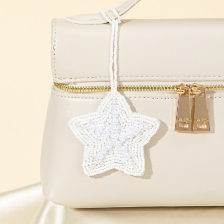 Collection Luxe Perles de Vacances Étoile de Mer Perles Artificielles Breloques de Sac pour Femmes 2