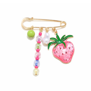 Broches En Alliage À La Fraise Sucrée h5 Image4