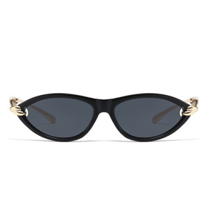 Lunettes De Soleil Torsadées Rétro Simple Series Couleur Unie h5 Image4