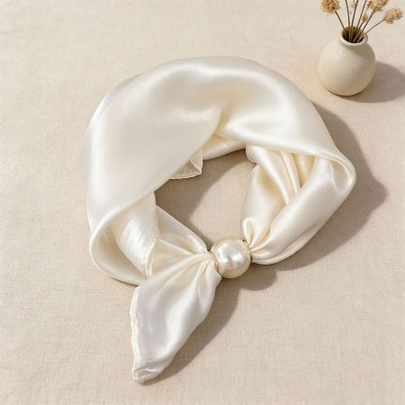 Écharpes d'été élégantes pour femmes en polyester, à motifs unis