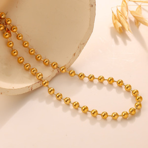 Ensembles De Bijoux Pour Femmes Simple Series Daily Irregular Shape En Acier Inoxydable Étanche Couleur Or h5 Image2