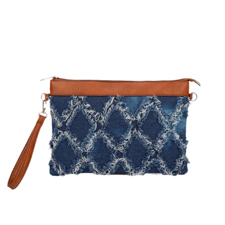 Sac carré pour femme, style décontracté, matelassé, patchwork, pompons, couleurs variées, forme géométrique 2