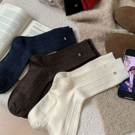 Chaussettes mi-mollet Slight Bounce Basic Animal 2
