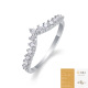 couleur argent/Taille de bague 8/F Image6