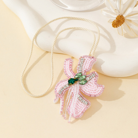 Perles de forme irrégulière en strass et strass, collection luxueuse Sweet Flower