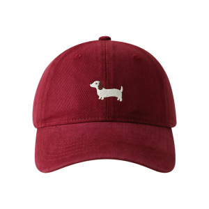 Casquette De Baseball Unisexe En Coton À Motif Teckel, Collection Simple Series. h5 Image4