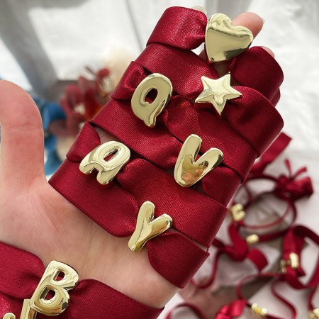 Bracelets à breloques simples en cuivre pour femmes