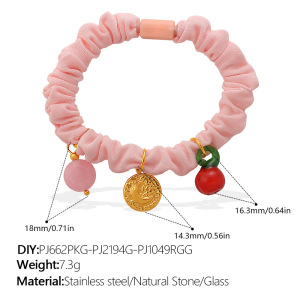 Chouchous Pour Femmes Avec Pendentif En Acier Inoxydable h5 