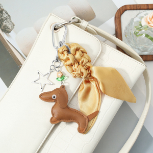 Breloques Pour Sac Femme En Alliage, Motif Étoile, Teckel Mignon, Couleur Unie, Série Simple h5 Image6