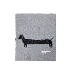 Écharpes D'Hiver Pour Femmes En Laine, Motif Teckel Mignon Uni, De La Collection Simple Series h5 