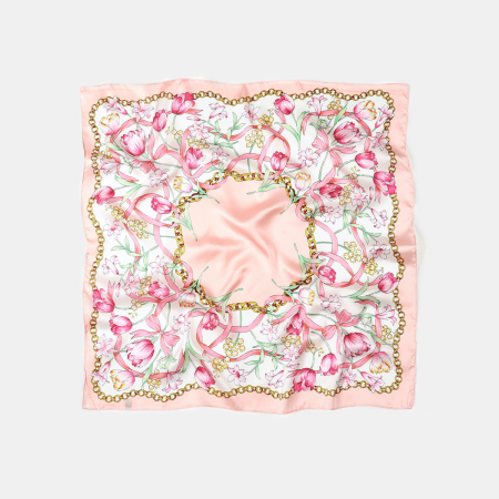 Écharpes d'été pour femmes, collection Luxe Sweet Flower Chain Plant