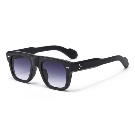 Lunettes de soleil décontractées de la série Simple, couleur unie 2