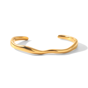 Bracelets Manchettes Étanches En Acier Inoxydable Daily Lines Pour Femmes h5 