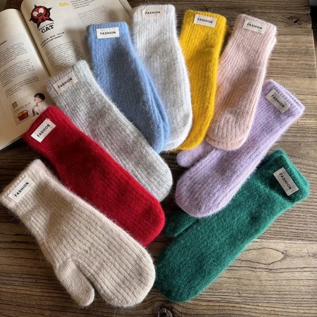 Gants en coton uni couleur quotidienne Simple Series pour femmes
