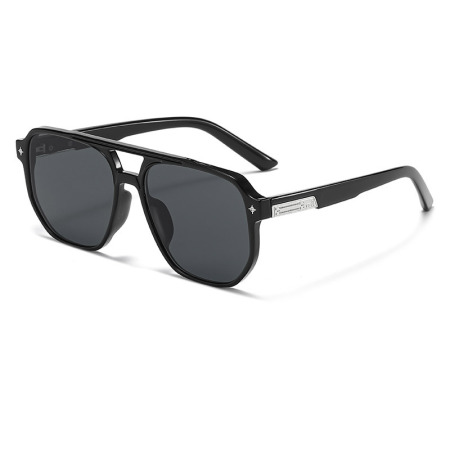 Lunettes de soleil femme Simple Series, couleur unie décontractée 2