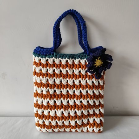 Sacs à main pour femmes style vacances, tissés à fleurs et couleurs assorties
