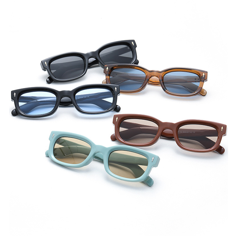 Lunettes De Soleil Femme Simple Series, Couleur Unie Décontractée h5Image3