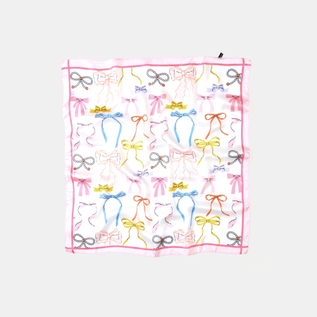Écharpes d'été pour femmes à nœud papillon doux de la collection Simple