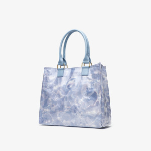 Sac Fourre-Tout Pour Femme En Papier Kraft Imprimé Dégradé De Style Rétro Bureau h5 Image2