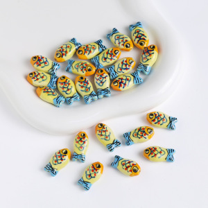 1 Pièce De Bijoux En Céramique Représentant Des Poissons De Vacances h5