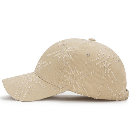 Casquette de baseball unisexe en coton à forme géométrique décontractée de la série Simple 2