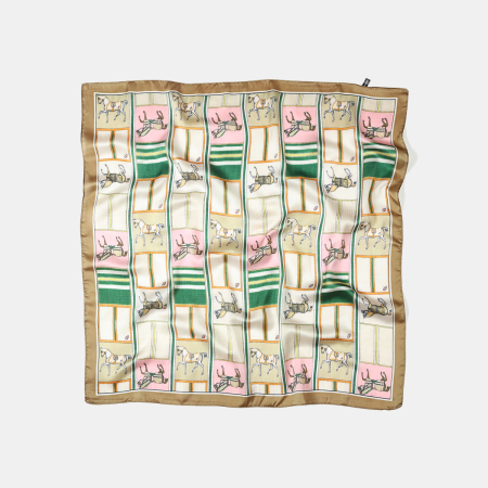 Écharpes d'été décontractées pour femmes, motif poney multicolore, collection Simple Series