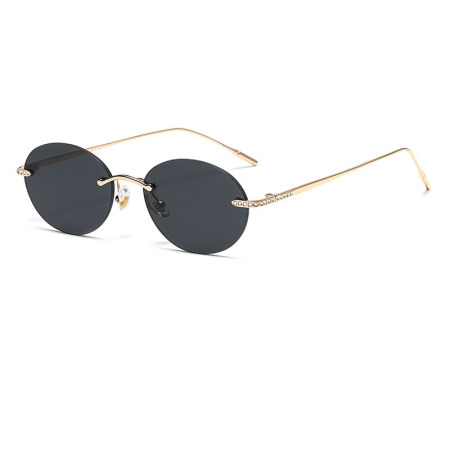Lunettes de soleil pour femmes, collection Simple Series, élégantes, unies et à dégradé. 2