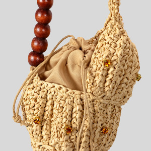 Sacs À Main Pour Femmes En Paille Tressée, Style Océanique, Style Vacances h5 Image4