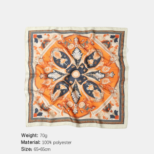 Écharpes D'Été Pour Femmes, Collection Luxueuse, Motif Cachemire Rétro, Forme Géométrique h5 Image2
