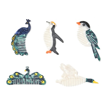 Peigne à cheveux mignon et portable pour frange
