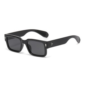 Lunettes De Soleil Rétro À Imprimé Léopard Multicolores De La Série Simple h5 