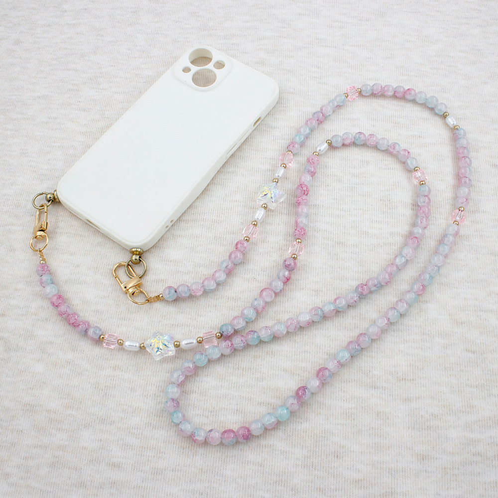 Chaîne De Téléphone En Cristal De La Série Simple Daily Beads Image2