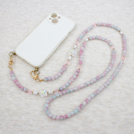 Chaîne De Téléphone En Cristal De La Série Simple Daily Beads 2