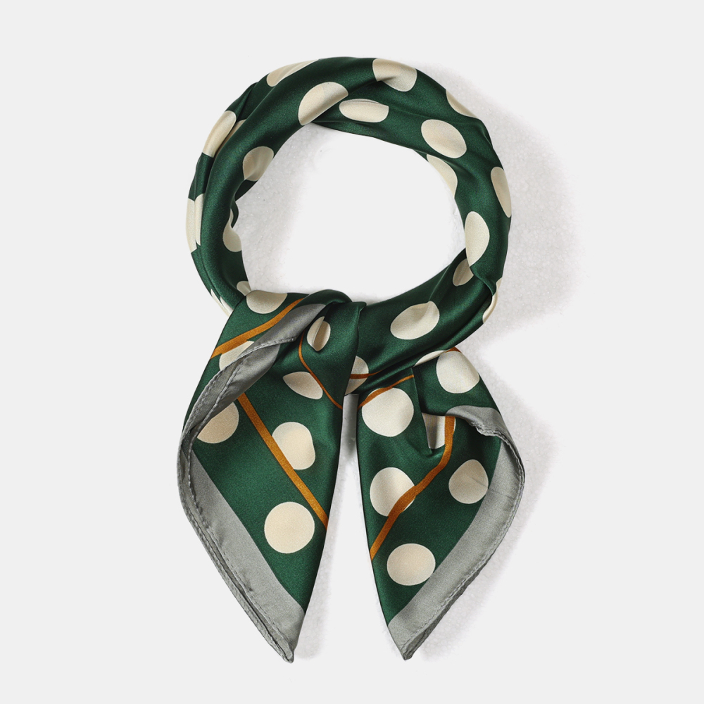 Écharpes D'Été Décontractées À Pois Multicolores Pour Femmes, Collection Simple h5Image3
