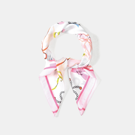 Écharpes d'été pour femmes à nœud papillon doux de la collection Simple 2