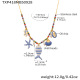 Couleur or/Colliers