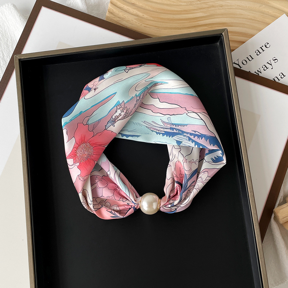 Écharpes D'Été Élégantes À Fleurs Pour Femmes, Collection Romantique 
