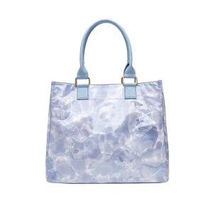 Sac Fourre-Tout Pour Femme En Papier Kraft Imprimé Dégradé De Style Rétro Bureau h5 