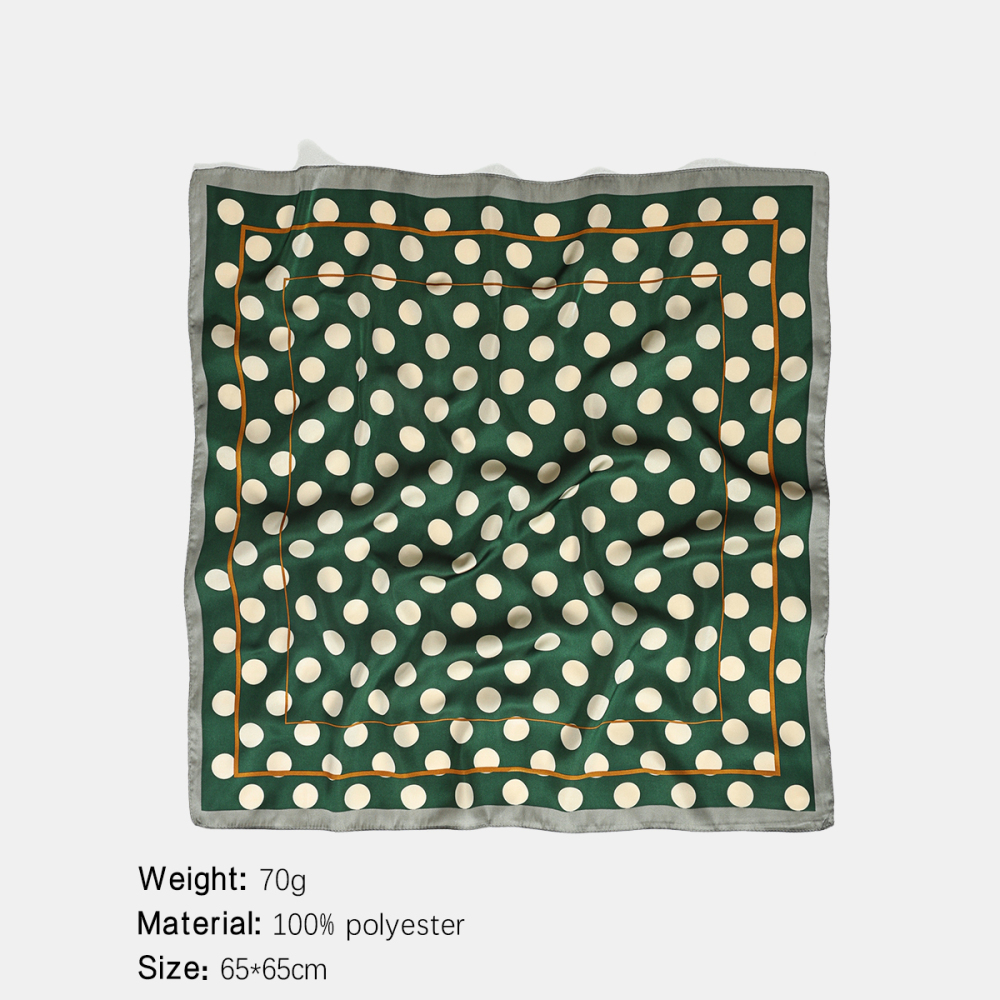 Écharpes D'Été Décontractées À Pois Multicolores Pour Femmes, Collection Simple h5Image2