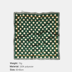 Écharpes D'Été Décontractées À Pois Multicolores Pour Femmes, Collection Simple h5 Image2