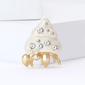 Broches En Alliage Et Strass Style Océanique, Collection Luxueuse h5 Image3