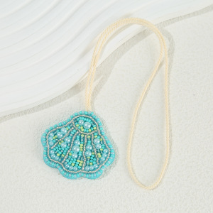 Collection Luxe Perles De Vacances Coquillage Porte-Clés Sac Femme h5