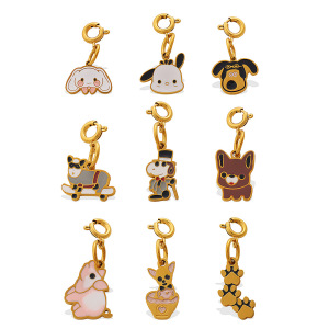 Pendentifs Pour Femmes Simple Series Daily Cut Animal En Acier Inoxydable Étanche Couleur Or h5 Image5