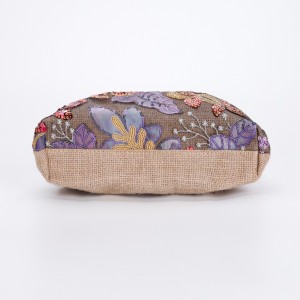 Sac À Oreiller Pour Femme En Tissu Brodé À Fleurs Style Vacances h5 Image4