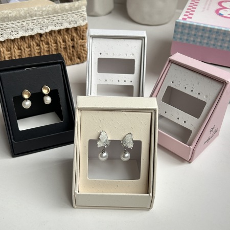 Boîtes à bijoux en papier pour lettre quotidienne de la série Simple 2
