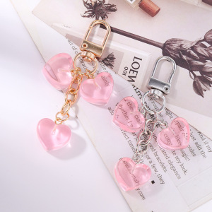 Porte-Clés En Résine Cœur Quotidien Série Romantique - Collection Romantique h5 Image3