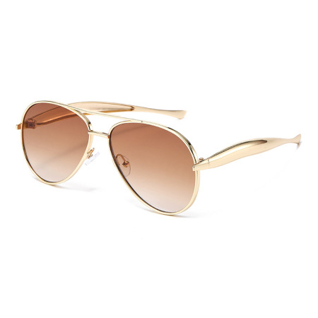 Lunettes de soleil rétro Simple Series couleur unie 2